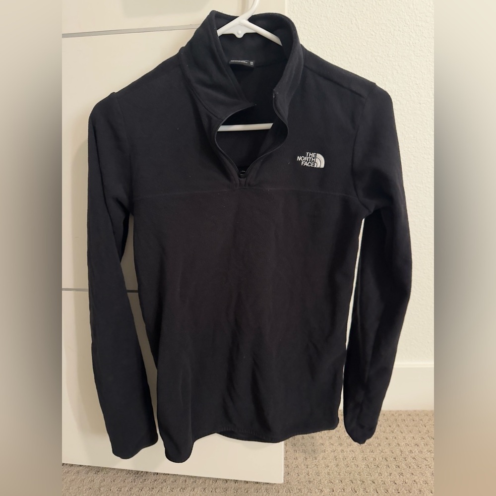 The North Face Black Half-Zip Pullover